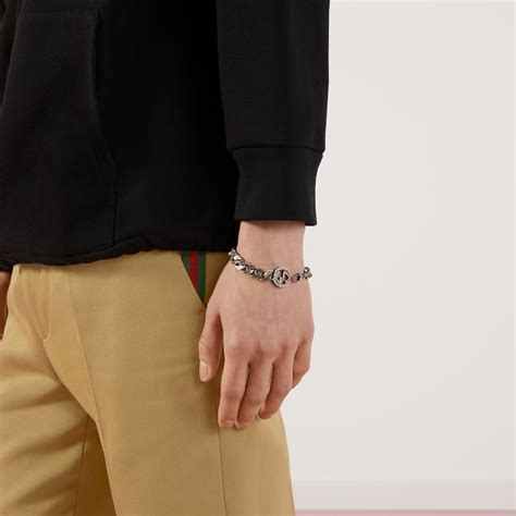 gucci ag 925 bracelet|gucci interlocking g.